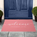 Search for modern doormats Calligraphy