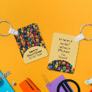 Search for creative rectangular key rings Colourful