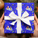 Search for hockey christmas wrapping paper Santa claus