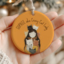 Search for crazy cat lady christmas tree decorations For her