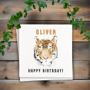 Search for tiger napkins Animal