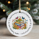 Search for book club christmas tree decorations Teacher