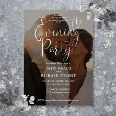 Search for elegant evening invitations Black and white