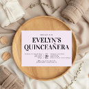 Search for simple quinceanera invitations Elegant