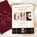 Search for bear 1st birthday invitations Vintage