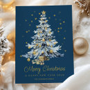 Search for watercolor tree christmas cards Blue