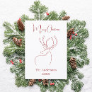Search for reindeer christmas cards Modern