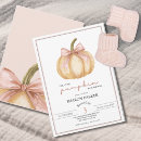 Search for our little pumpkin baby shower invitations Watercolor