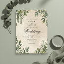 Search for organic wedding invitations Foliage