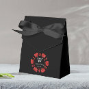 Search for red glitter favour boxes Modern