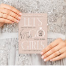 Search for chic hen party invitations Typography