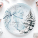 Search for winter forest plates Dusty blue