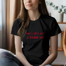 Search for red womens tshirts Humour
