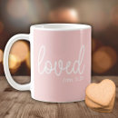 Search for love faith mugs Typography