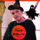 Search for happy halloween womens tshirts Black and orange