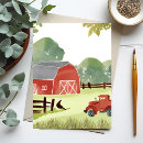 Search for red barns postcards Farmhouse