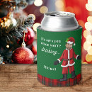 Search for funny christmas can coolers Face