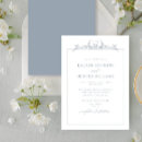 Search for blue floral border invitations Calligraphy