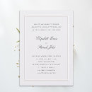 Search for pearl white wedding invitations Classic