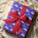 Search for ice hockey christmas wrapping paper Santa claus