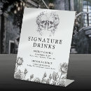 Search for halloween tabletop signs Black and white