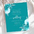 Search for turquoise invitations Elegant