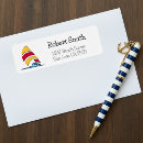 Search for sailboat return address labels Simple