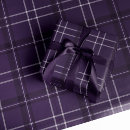 Search for purple plaid wrapping paper Classic