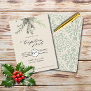 Search for secret santa invitations Winter botanicals