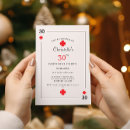 Search for casino night birthday invitations Unique minimalist modern elegant