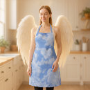 Search for sky photo aprons Blue