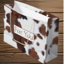 Search for cow gift bags Rustic