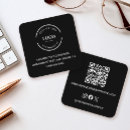 Search for entrepreneur business cards Social media