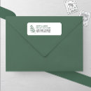 Search for pine branches return address labels Modern