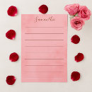 Search for pretty lined stationery paper Feminine