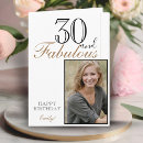 Search for 30 birthday cards 30 and fabulous