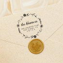 Search for circle return address labels rubber stamps Elegant circle logo