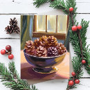 Search for pine cones postcards Fall