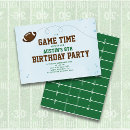 Search for football field invitations Cute
