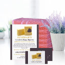 Search for handmade candles business cards Candle maker