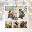 Search for four christmas tree decorations Photo collage