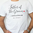 Search for father of the groom tshirts Elegant