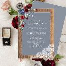 Search for burgundy lace wedding invitations Floral