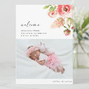 Search for watercolor birth announcement cards Floral