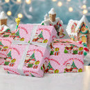 Search for baby girl first christmas wrapping paper Santa