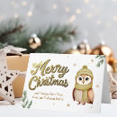 Search for forest animals christmas cards Whimsical