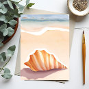 Search for beach shells postcards Sand