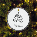 Search for white boxer christmas tree decorations Black and white