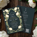 Search for art nouveau wedding invitations Vintage