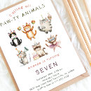 Search for kitten party invitations Calling all pawty animals